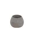 thumbnail image 1 of Urban Trends Collection 50912 Cement Short Bellied Round Flower Pot, Gray, 1 of 1