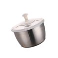 thumbnail image 1 of Salad Spinner Lockable Colander Basket dryer fruit Compact Storage Vegetable Dryer, 1 of 9