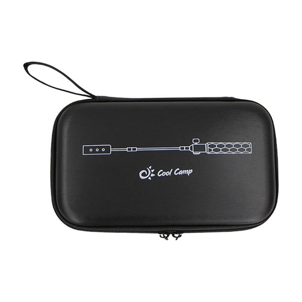 Bolsa de almacenamiento para antorcha de gas para acampar, funda protectora para quemador para senderismo, barbacoa Negro