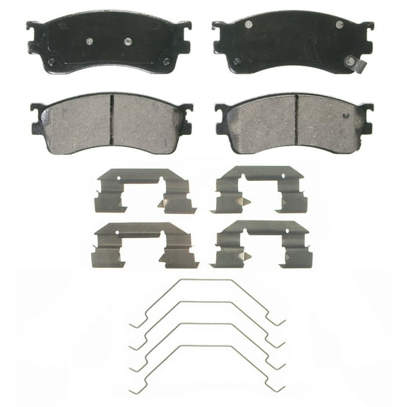 Wagner QuickStop ZD893 Ceramic Disc Brake Pad Set Fits select: 2001-2003 MAZDA PROTEGE