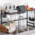 thumbnail image 4 of 1PC Metal Dish Rack, Kitchen Organizer For Drying, Storage And Display Of Tableware, Kitchen Accessories, 4 of 4