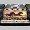 thumbnail image 4 of HUISEFOR Tribal Horse Car Seat Covers Full Set 4 Pack Breathable Front Rear Seat Protectors Fashion Interior Auto Accessories Comfortable Universal Fit for SUV Sedan, 4 of 6