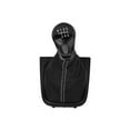 thumbnail image 2 of Leather Manual Gear Shift Lever Knob Boot Cover 5/6 Speed For Golf For Jetta Shifter Lever Interior Replacement Parts, 2 of 9