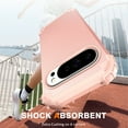 thumbnail image 6 of TECH CIRCLE for Google Pixel 6 Pro Slim Soft Rubber Armor Case,Three Layer Heavy Duty Shockproof Protection Hard Plastic Bumper + Soft Silicone Rubber Hybrid Protective Cover,Rosegold, 6 of 8