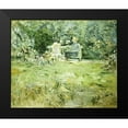 thumbnail image 2 of Morisot, Berthe 14x12 Black Modern Framed Museum Art Print Titled - The Gardening Lesson, 2 of 5