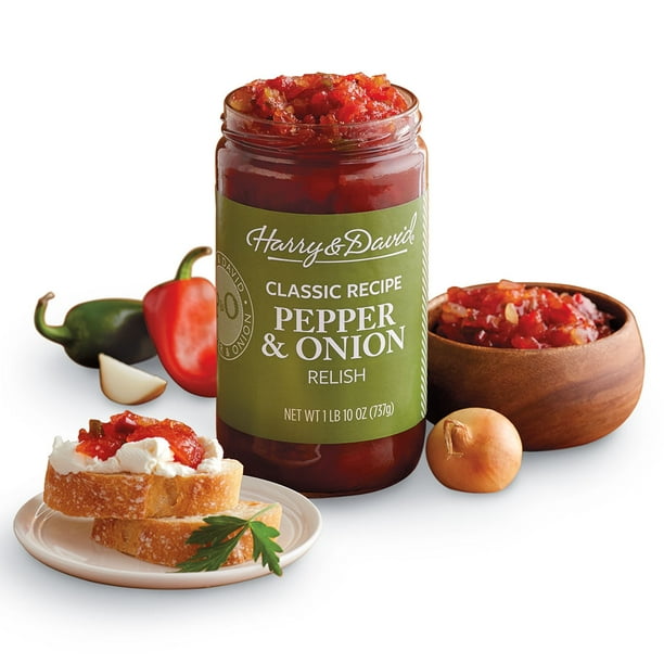 Harry & David Pepper & Onion Relish, 26 Oz - Walmart.com - Walmart.com