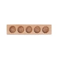 thumbnail image 1 of Agiferg Wooden Cookies Baking Mould Wooden Printing Flat Mould, 1 of 1