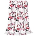 thumbnail image 2 of Sikiie Cherry Blossoms Ultra-Soft Micro flannel Blanket Luxury All Seasons Warm Blanket for Bedding Sofa and Travel (4 sizes)-40"x30", 2 of 7