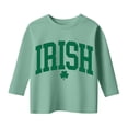 thumbnail image 3 of WOYY Big Girls St. Patrick's Day T-Shirt 3/4 Sleeve Crewneck T Shirt Top, Sizes 12-13, 3 of 3