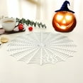 thumbnail image 2 of CSChome Spider Web Placemat Spider Web Heat Resistant Non slip Table Mat Hollow Design, 2 of 7