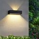thumbnail image 2 of Inteprter Luz de pared solar Camino al aire libre Parque Patio trasero Calzada Patio Pasarela Calle Camino Escalera Decoración Paisaje Lámpara Iluminación y accesorios Negro Inteprter HA073601-01, 2 of 6