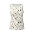 thumbnail image 6 of Sigee Coffee for Women's Workout Tank Top,Running Tank Tops,Sleeveless Gym ClothesMedium, 6 of 8