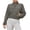 Gray-TOPS, variant on Women's Stand Collar Mesh Zip Up Cropped Athletic Jacket Lightweight Breathable Windbreaker Trendy Solid Gym Runing Outwear Black M