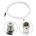 thumbnail image 2 of Uxcell RG6 Coax Cable F Type Male to F Type Female Coaxial Cable 20 Feet, 2 of 5