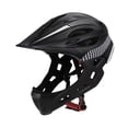 thumbnail image 2 of Casco de Ciclismo para Niños Equipo de Protección Infantil Accesorio de Bicicleta Y Protector Craneal con Estructura Aerodinámica Adecuado para Cicli blanco y negro, 2 of 9