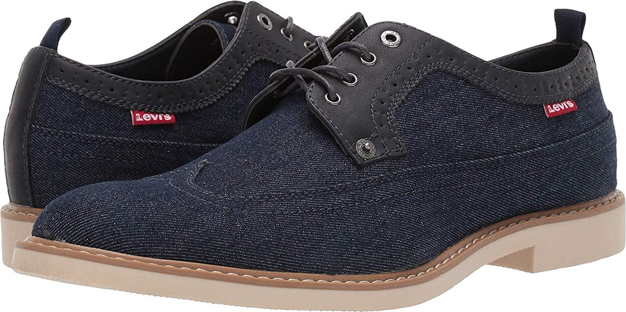 Levis Mens Tindal Casual Denim Wingtip 