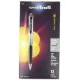 thumbnail image 1 of uni-ball Retractable Gel Pens, Medium Point (0.7mm), Black, 12 Count, 1 of 4