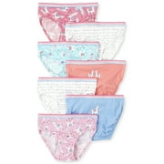 The Children's Place Girls Underwear, 7 Pack Brief Panties, Sizes 4-14