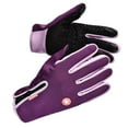 thumbnail image 2 of Guantes de invierno Térmicos antideslizantes Guantes para clima frío Impermeables con aislamiento a prueba Cálido para esquí Motocicleta Púrpura Colco guantes de invierno, 2 of 7