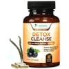 Nature's Nutrition Detox Cleanse & Colon Cleanser for Weight Loss, 1500 mg, 60 Ct.