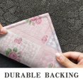thumbnail image 6 of Pioneer Flower Floral Print Pattern Door Rugs,Washable Non Slip Door Mats Indoor,Decorative Door Mats,Entry Mat Indoor for Entrance,Bedroom,Kitchen,Bathroom,20"x32", 6 of 6