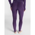 thumbnail image 3 of ClimateRight by Cuddl Duds Stretch Fleece Women's Natural Rise Base Layer Legging, Sizes XS to 4X, 3 of 5