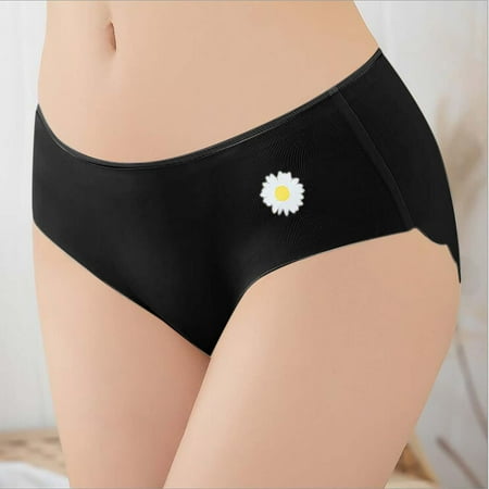 

XIAOFFENN Underwear Women Pack Breathable Underwear For Women Fashion Women Panties Comfort Underwear Skin Friendly Briefs Panty Intimates Clearance