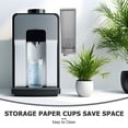 thumbnail image 3 of unbranded Organizador De Vasos Desechables Negro Con Práctico Para Cocina Gimnasio Y Oficina, 3 of 7