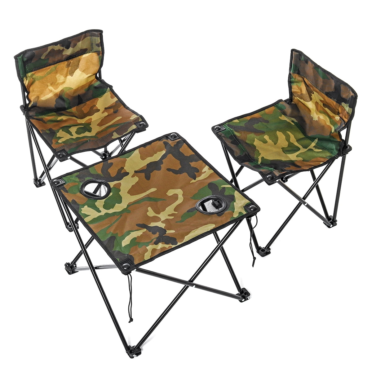 Portable Folding Camping Table Chairs Seat Set Outdoor Furniture Beach