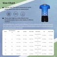 thumbnail image 7 of Sholeno Mens Soccer Jersey Short Sleeve Football T-shirt with Shorts Set Basketball Training Uniform Fluorescent Green L, 7 of 7
