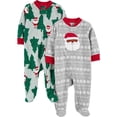 thumbnail image 1 of Sleep & Play de forro polar para bebés Simple Joys Holiday, paquete de 2, 1 of 1