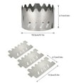 thumbnail image 1 of Support Portable Extérieur Ultraléger en Titane pour Réchaud à Alcool Pare-Vent Camping Randonnée Sac à Dos, 1 of 7