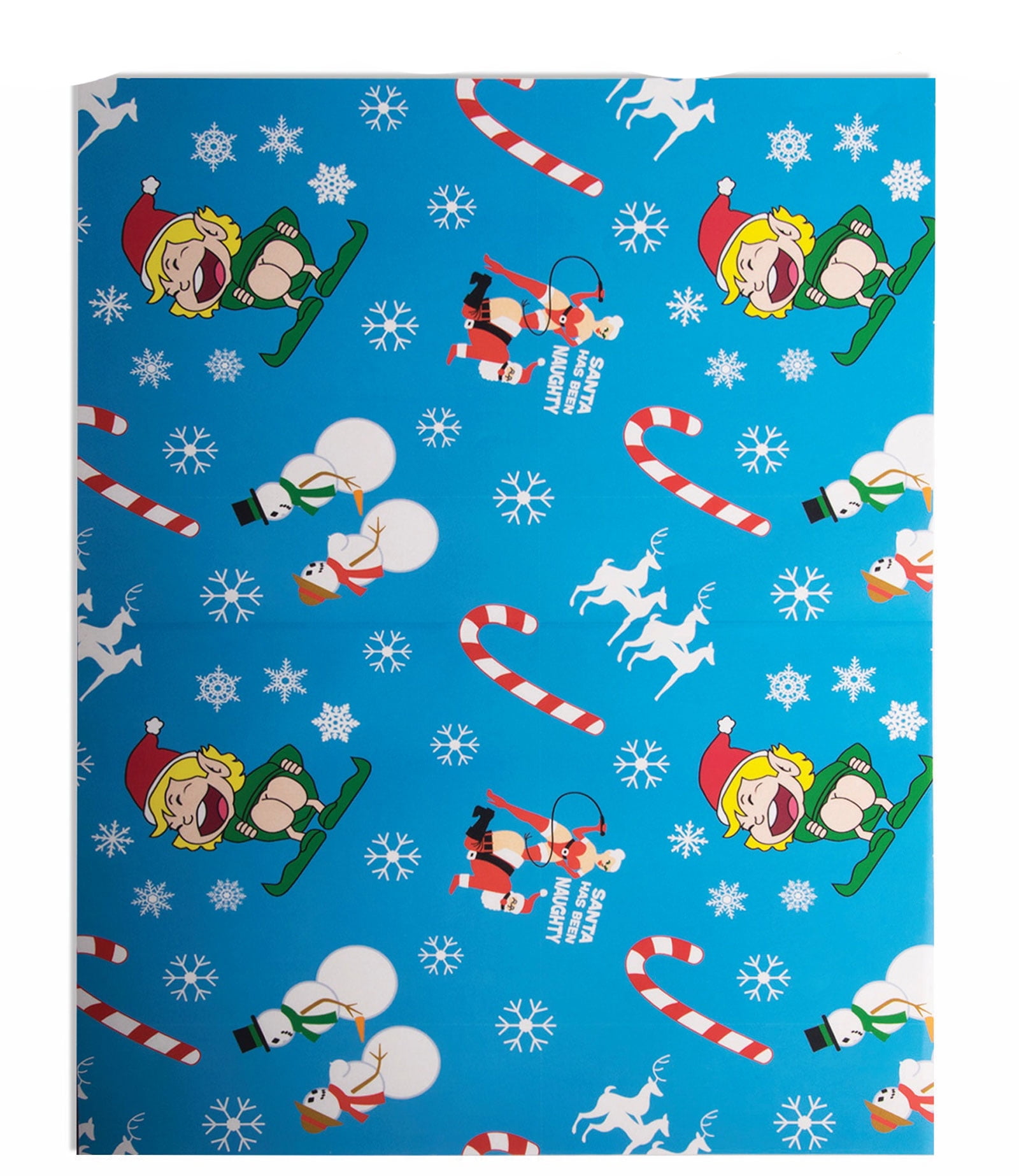 Naughty Wrapping Paper F75602 - Walmart.com - Walmart.com