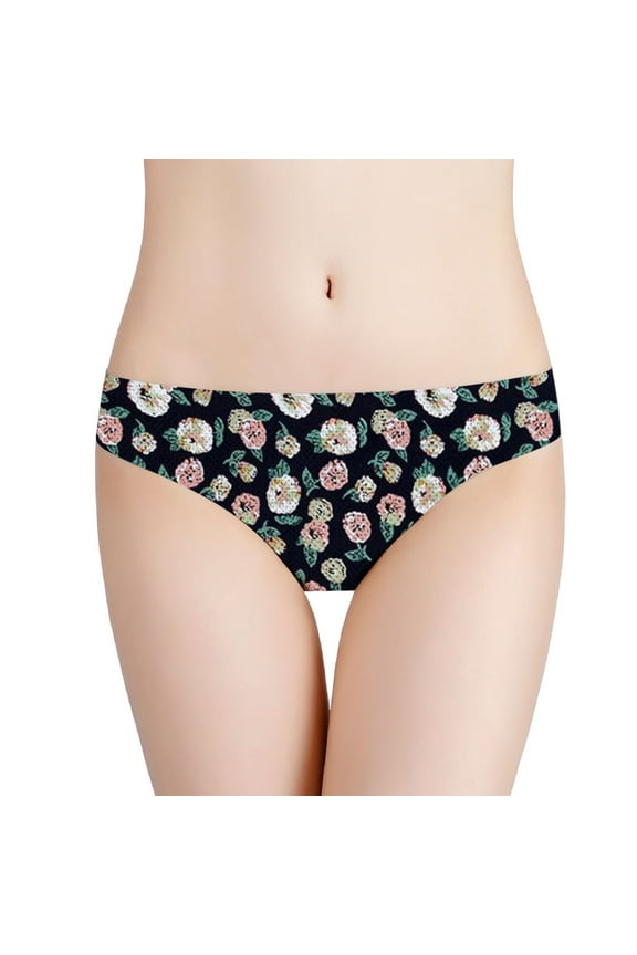 HUPOM Post Partum Underwear Women After Birth Underwear Briefs Activewear None Drop Waist Blue M