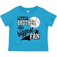thumbnail image 3 of Inktastic Little Brother and Biggest Fan Baseball Family Fan Boys or Girls Toddler T-Shirt, 3 of 5