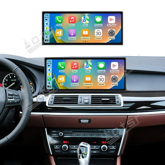 Aotsr 12.3 inch Car Radio Multimedia Player for BMW 5 Series GT 2010-2017 GPS Navigation Stereo Carplay Android13 Head Unit Audio