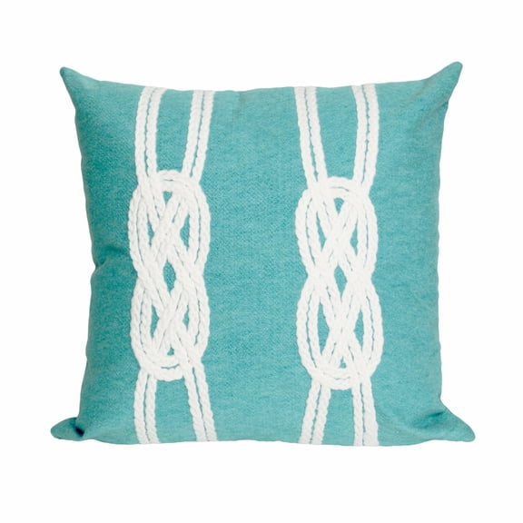 Liora Manne Visions II Indoor Outdoor Pillow, Double Knot, 20 x 20 Inch