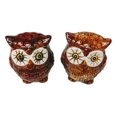thumbnail image 2 of BROWN OWL Ceramic Salt & Pepper Shaker Set, by Wilcor, 2 of 3