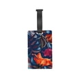 thumbnail image 6 of Balery Tropical Flower Print Durable Luggage Tags with Secure Strap, Personalized Travel ID Tags for Suitcases, Bags, and Backpacks - Easy Identification for Men and Women, 6 of 8