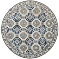 SAFAVIEH Patina Collection PTN320D Blue / Ivory Rug