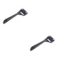 thumbnail image 4 of Toystoory Skiver de cuero Skiving Shove Safe Trimming Supplies Fabricación de artesanías profesionales Herramientas de artesanía en cuero Negro 2piezas, 4 of 6