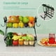 thumbnail image 2 of U Chef Frutero Para Cocina de 2 Niveles y 2 Ganchos para Plátanos, Cesta de Almacenamiento De Frutas y Verdura, Frutero de Cocina Moderno, Organizador de Frutas y Verduras de Hierro, 2 of 6