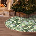 thumbnail image 5 of Sikiie Cute Frog Nativity Christmas Tree Skirt, Jesus Christian Winter Holiday Tree Mat Decoration(30-48IN)30", 5 of 6
