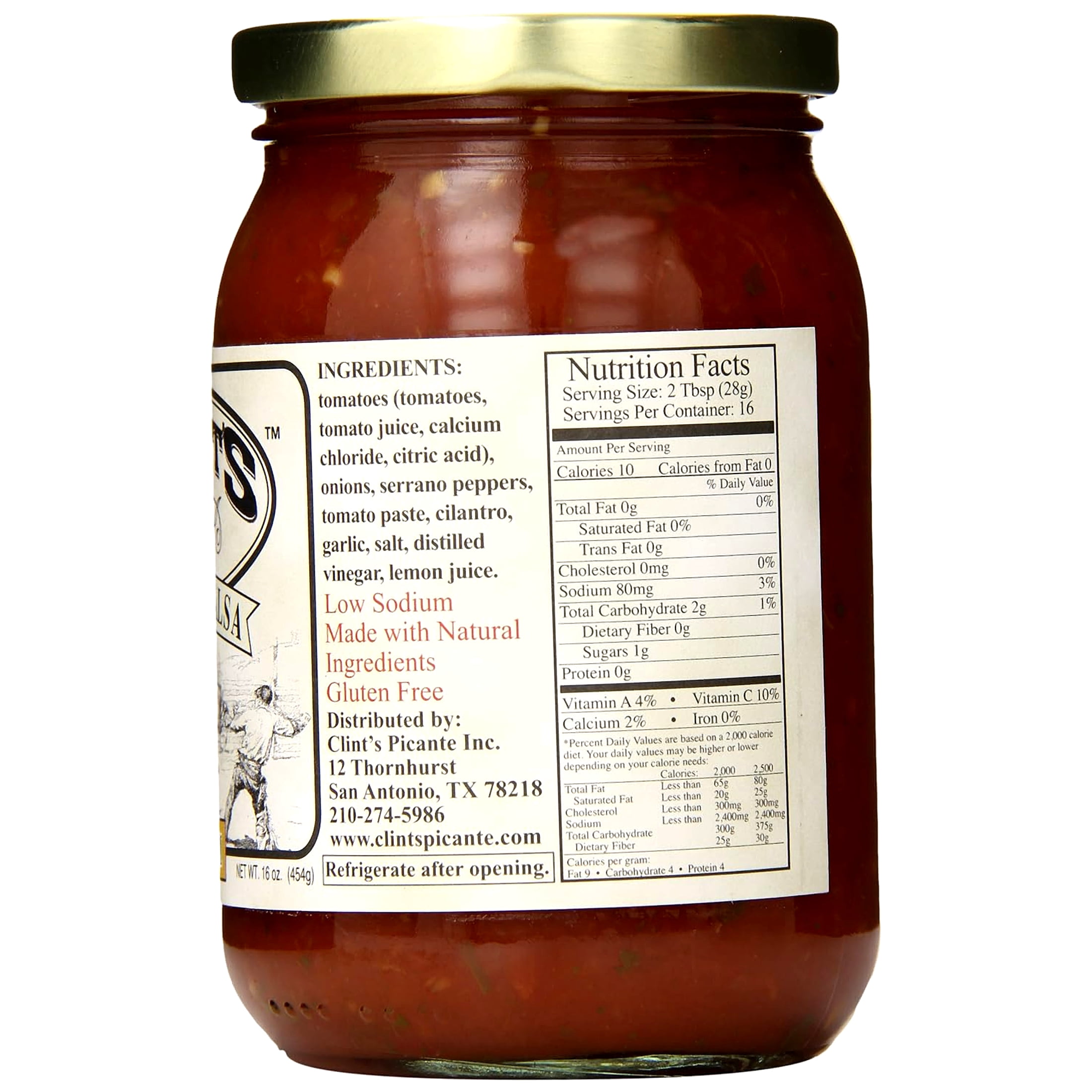 (3 pack) Clint'S Salsa Medium Mexican, 16 Oz