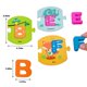 thumbnail image 2 of Alfabeto De Madera Número Tarjetas De Emparejamiento Bebé Preescolar Aprendizaje Juguetes Educativos Scienceny FN006164-00, 2 of 6