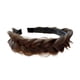 thumbnail image 4 of Diadema para El Cabello, Diadema Ancha, Peinado para El Cabello, Banda para El Cabello Gruesa, Banda para El Cabello para M marrón claro, 4 of 8