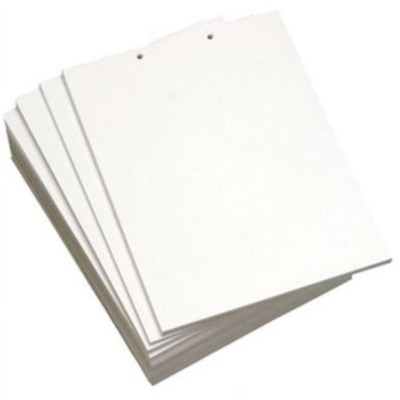 Lettermark Lettermark DMR8827 Jet d'Encre Perforé à 2 Trous pour Copie au Laser Papier Polyvalent - Blanc et Noir