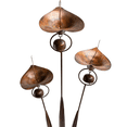 thumbnail image 1 of Happy Gardens Calla Garden Stake With Bells | Bronze Outdoor Flower Decorations, 1 of 8