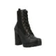 thumbnail image 1 of Botas Mujer Head Over Heels Altas Agujeta Tacón negro 25 HEAD OVER HEELS 3364, 1 of 4