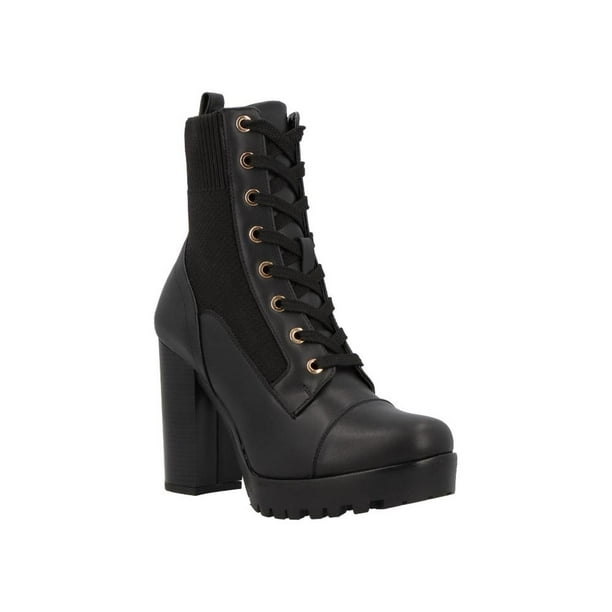Botas Mujer Head Over Heels Altas Agujeta Tacón negro 25 HEAD OVER HEELS 3364